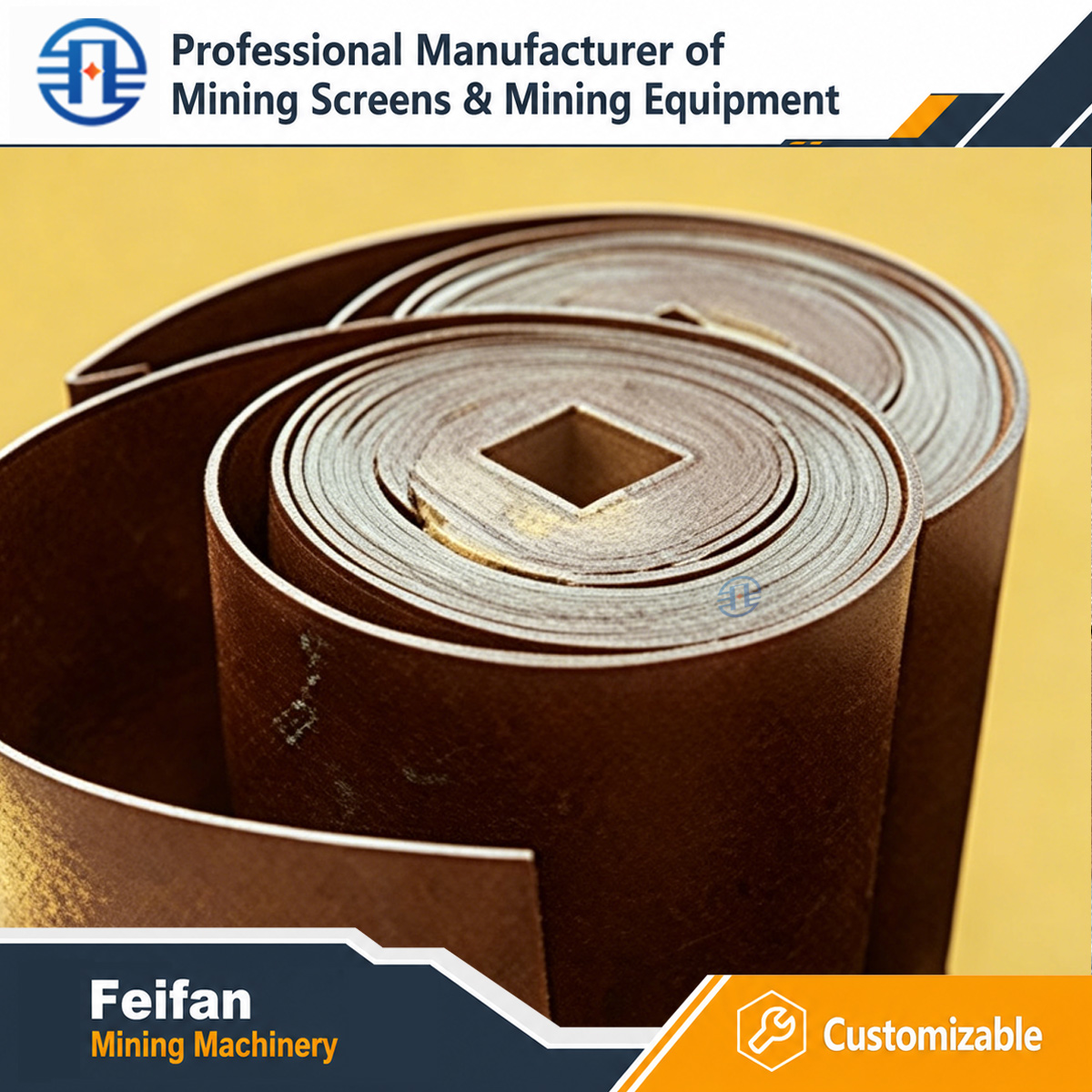 Pièces de rechange OEM FEIFAN pour concasseurs miniers gamme complète de composants résistants à l'usure pour ligne de production de granulats