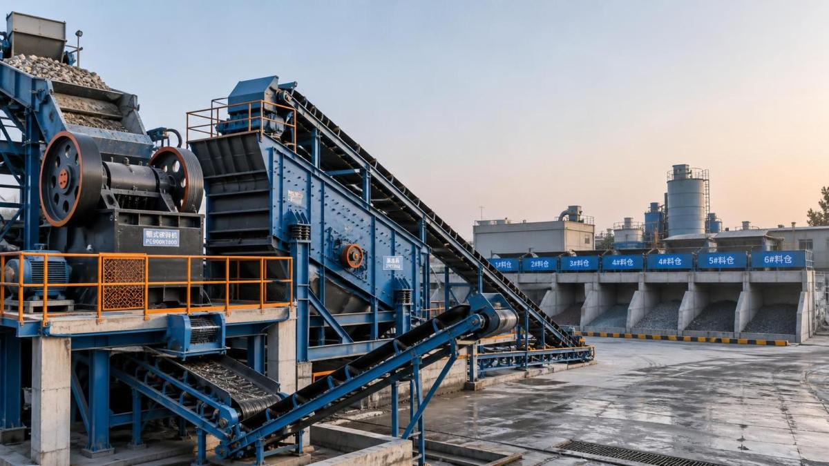 Quelles sont les causes des arrêts imprévus dans une ligne de production de granulats ?