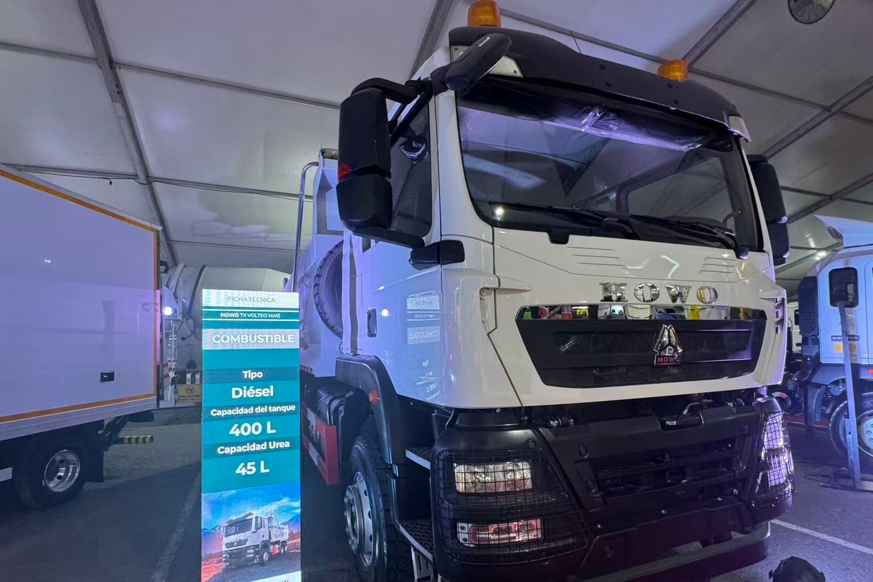 SINOTRUK brille de mille feux à l'ExpoTransporte ANPACT au Mexique
