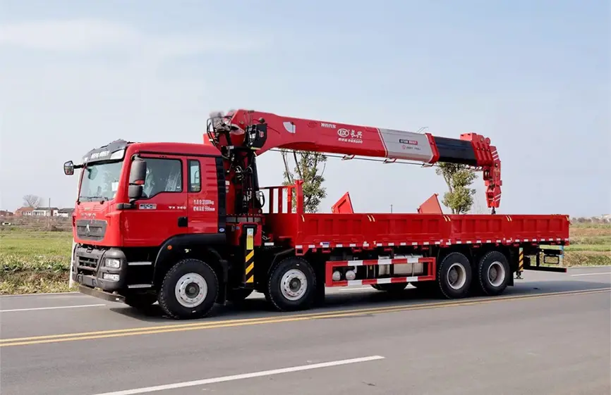 Camion-grue HOWO TX 8×4