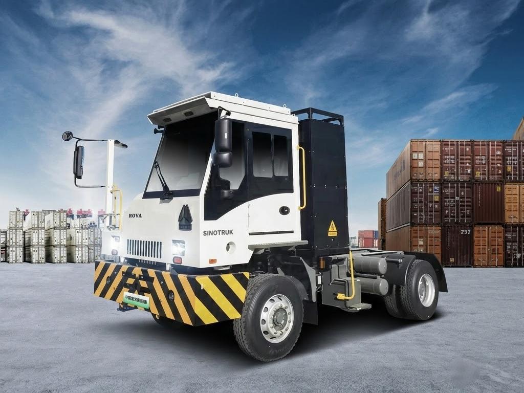 Tracteur de quai latéral simple entièrement électrique Howo