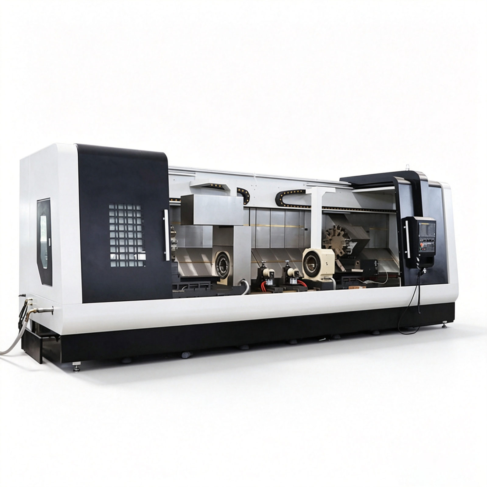 STCK160-4000 Flat Bed Double-Head Lathe