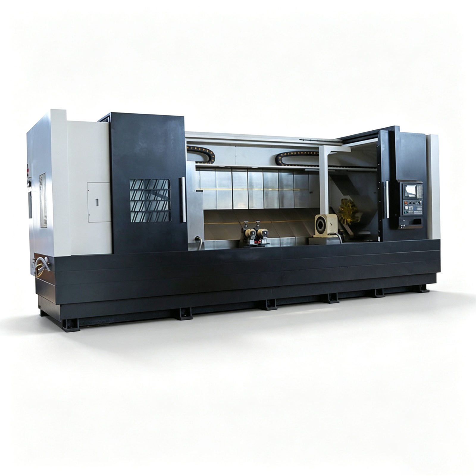 STCK120-2600  Flat Bed Double-Head Lathe
