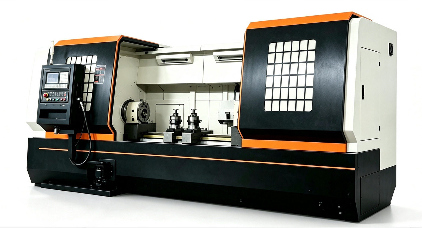 SCT275/120/160/280 Flat-bed CNC Double Head Lathe