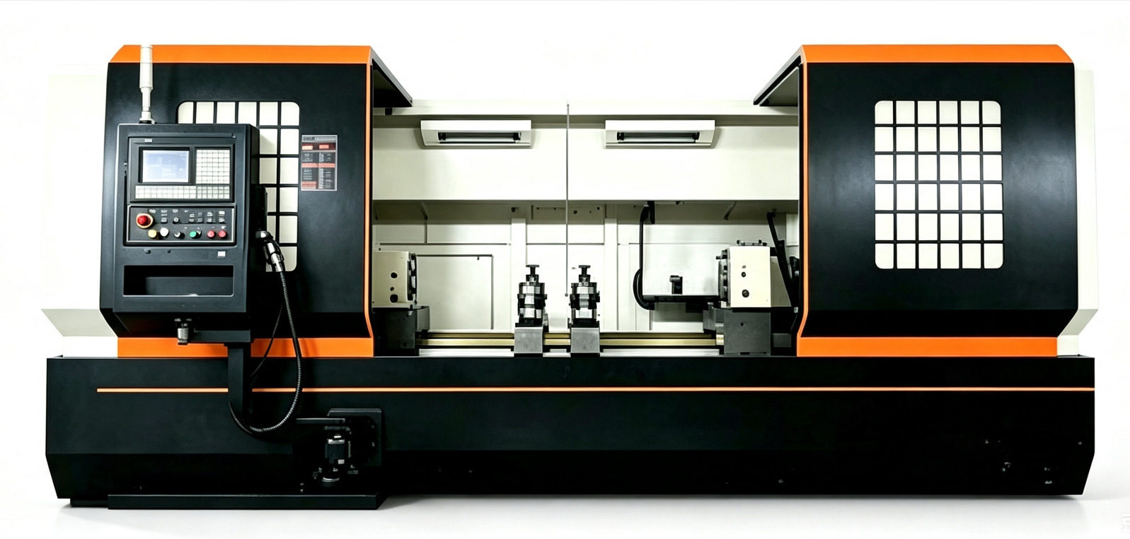 SCT275/120/160/350 Flat-bed CNC Double Head Lathe