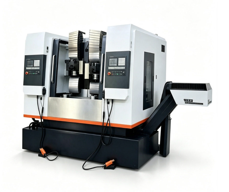 SLCK650 Dual Spindle Turret CNC Vertical Lathe