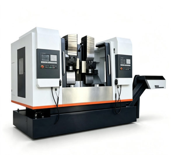 SLCK600 Dual Spindle Turret CNC Vertical Lathe