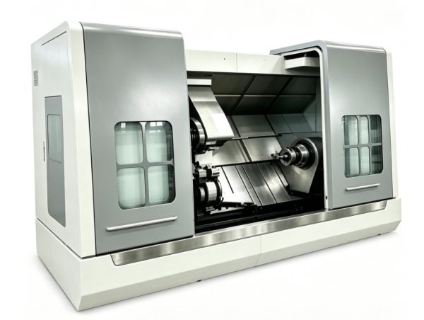 TCS63P Slant-bed Dual Ppindle Docking Lathe