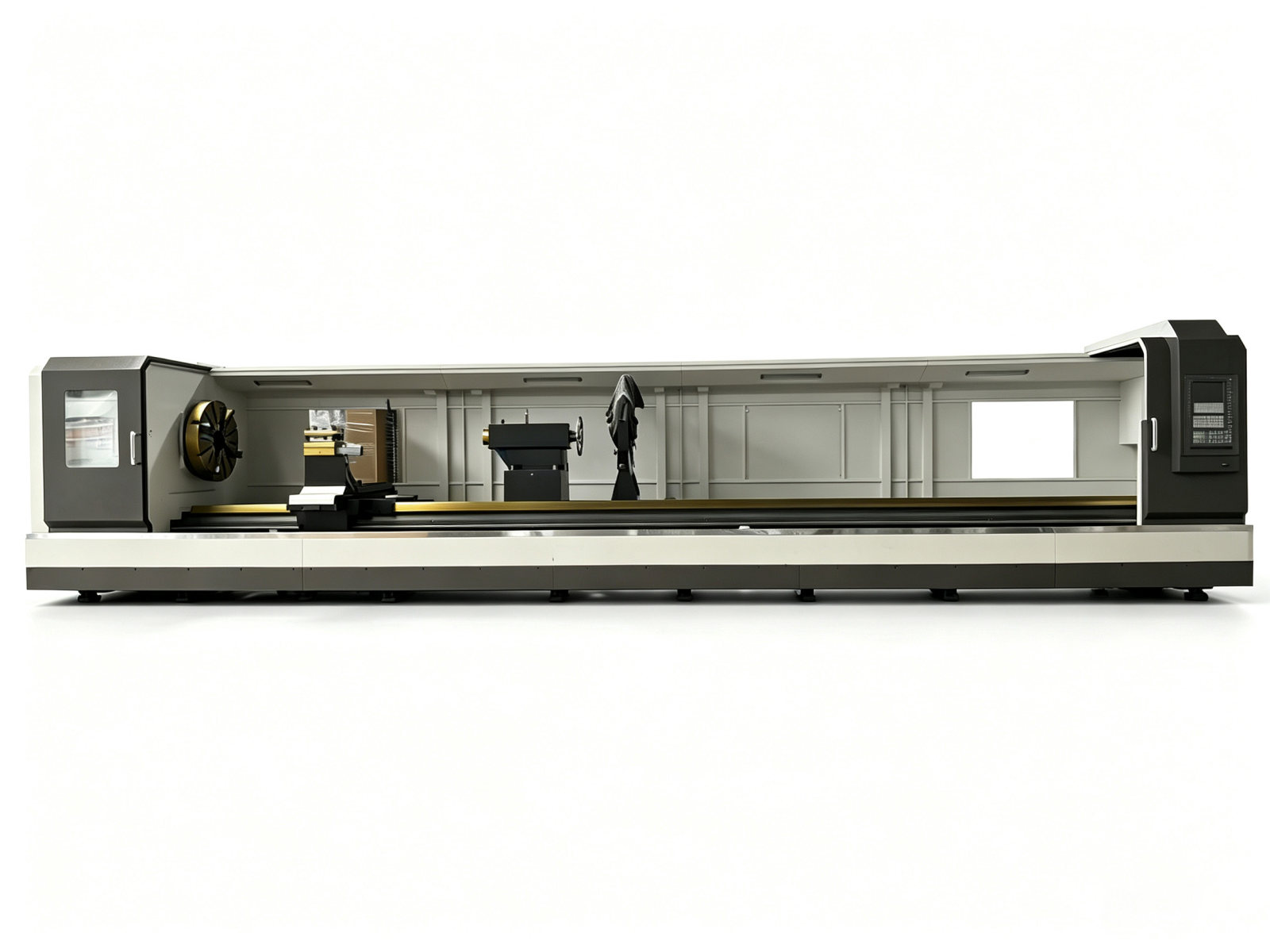 CK61250  Heavy Duty CNC Flat-bed Lathe