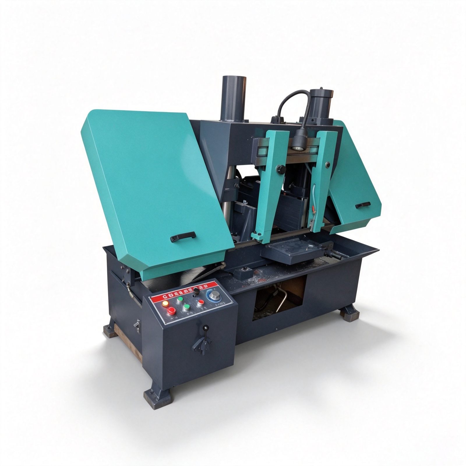 GB4220 Semi-automatic Band Sawing Machine