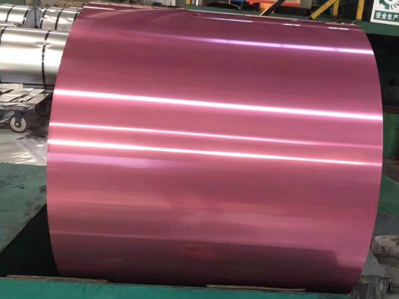 Color-coated steel coil