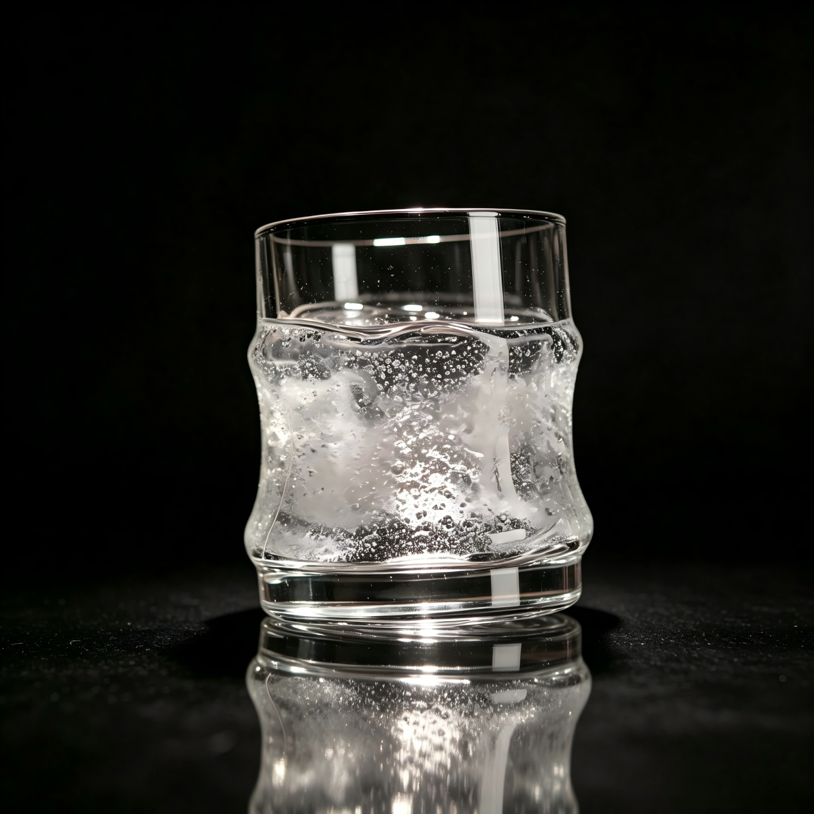 P-4 vasos de vodka de vidrio transparente