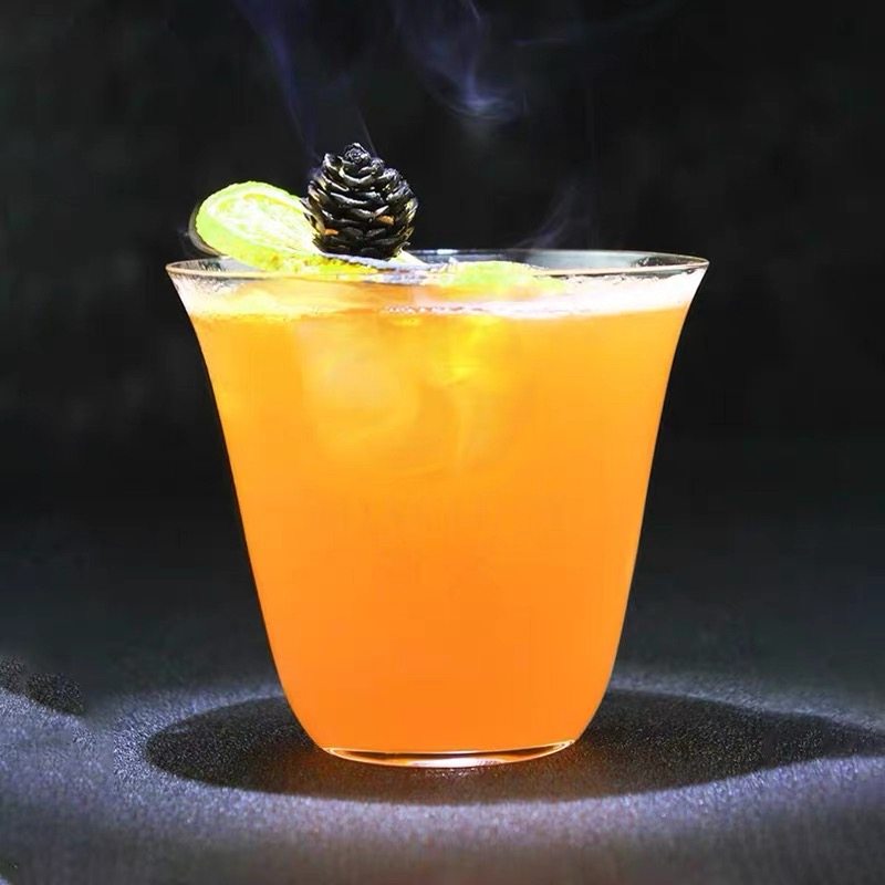 p-21  Juego de vasos de whisky esmerilados