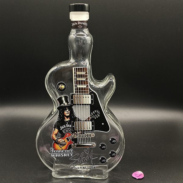 P-15,  botella de vidrio creativa con diseño de violín