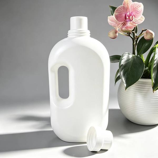 botella de plástico de HDPE
