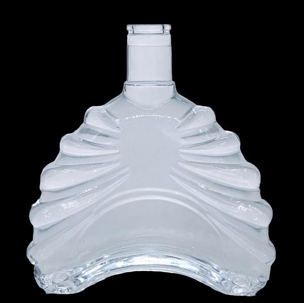 Botella A30 para bebidas espirituosas con relieve ondulado