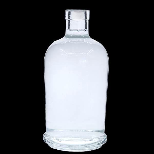 Botella cilíndrica lisa para vodka A32