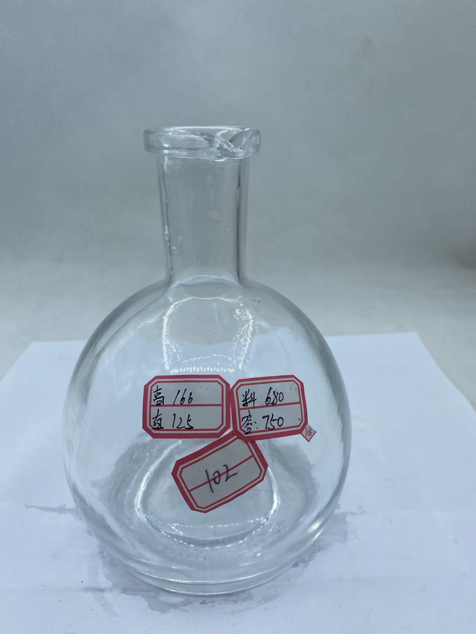 Botella de vidrio Globe A38