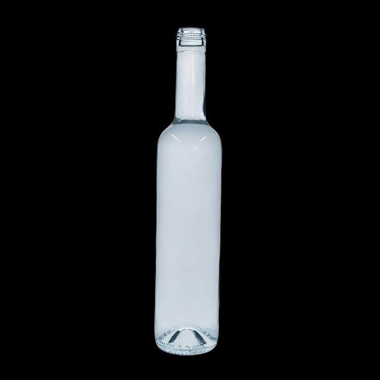 Botella de licor alta y delgada A48