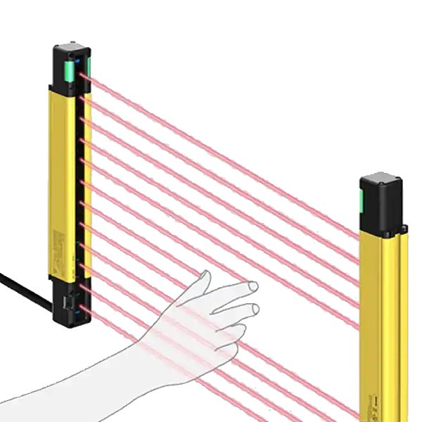 Laser fence protection