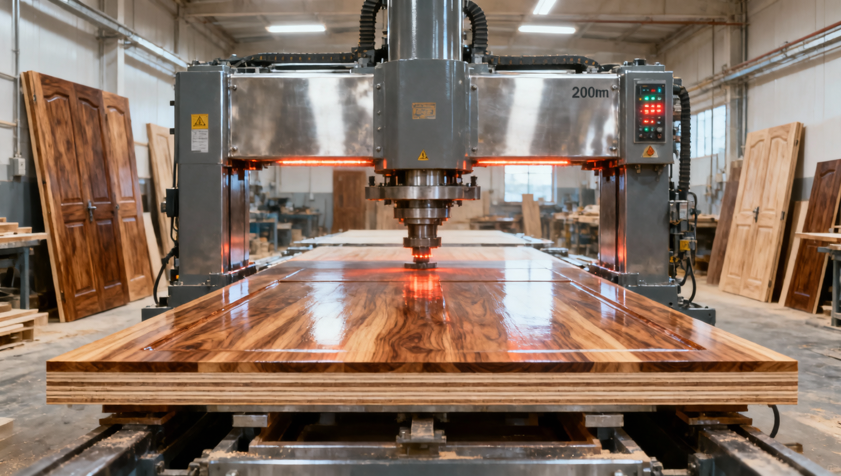 200 Ton Hydraulic Hot Press Machine: Total Cost of Ownership Analysis for Solid Wood Door Manufacturers