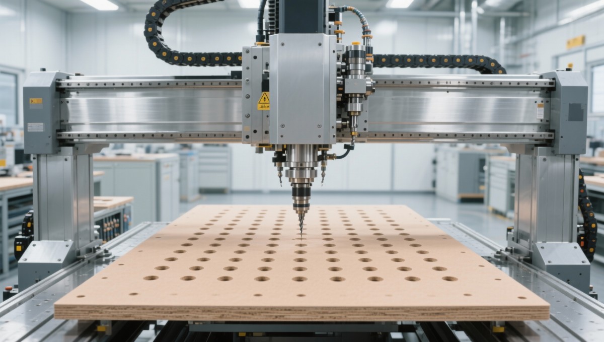 Máquina de Furação CNC para Painéis de Gabinetes: Quando Escolher Multieixos vs. Fuso Único + ATC com Base na Densidade de Furos e Tolerância Máquina de Furação CNC para Painéis de Gabinetes: Quando Escolher Multieixos vs. Fuso Único + ATC com Base na Densidade de Furos e Tolerância