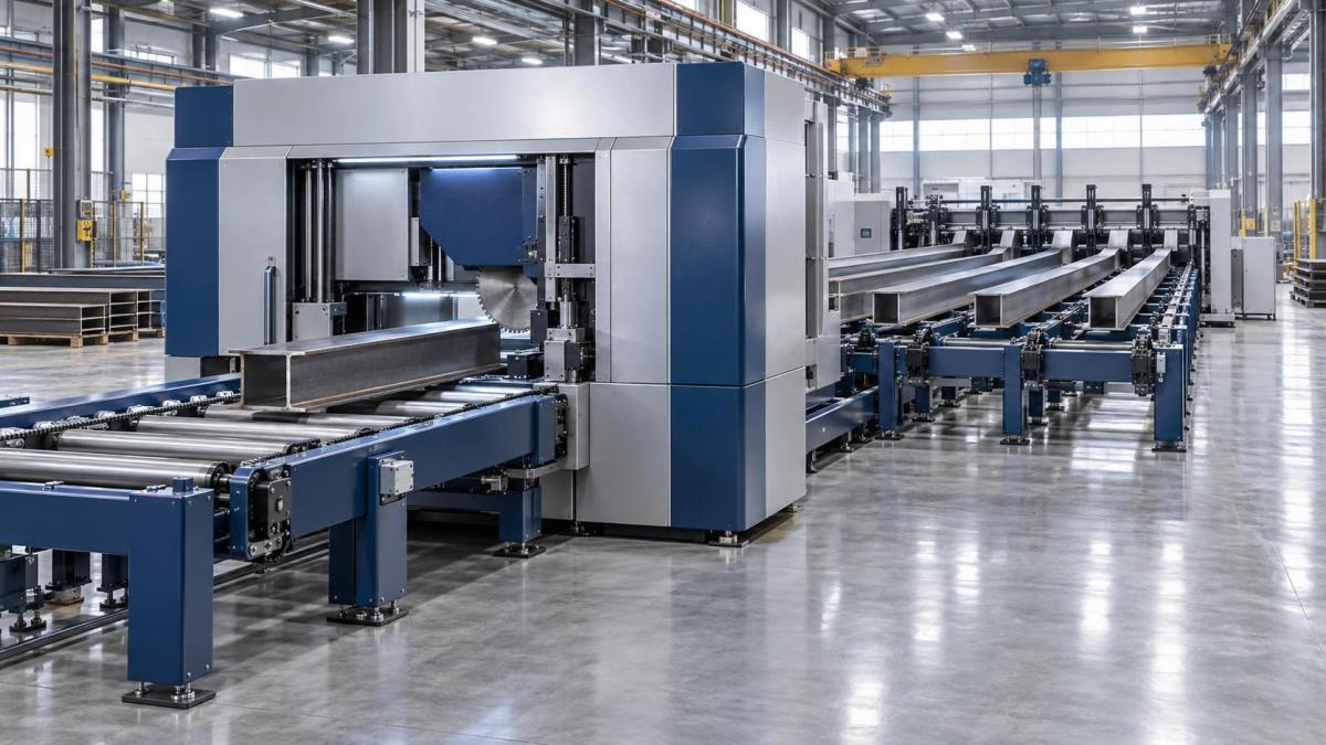 Rear Loading CNC Beam Saw: How Automatic Feed Design Impacts Workshop Layout and Material Handling in 2026 Rear Loading CNC Beam Saw: How Automatic Feed Design Impacts Workshop Layout and Material Handling in 2026