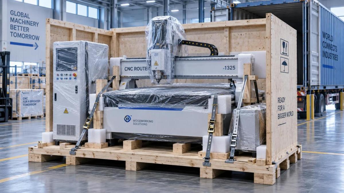 How woodworking machine export packaging prevents transit damage How woodworking machine export packaging prevents transit damage