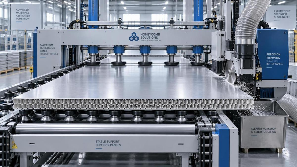 How honeycomb panel processing machinery reduces core crushing How honeycomb panel processing machinery reduces core crushing