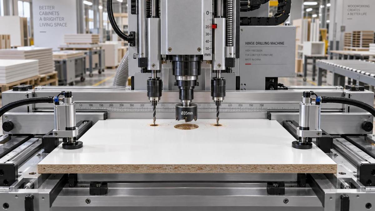 Máquina de Perfuração para Dobradiças de Armários: Quais Recursos de Precisão São Importantes na Produção em Lote? Máquina de Perfuração para Dobradiças de Armários: Quais Recursos de Precisão São Importantes na Produção em Lote?