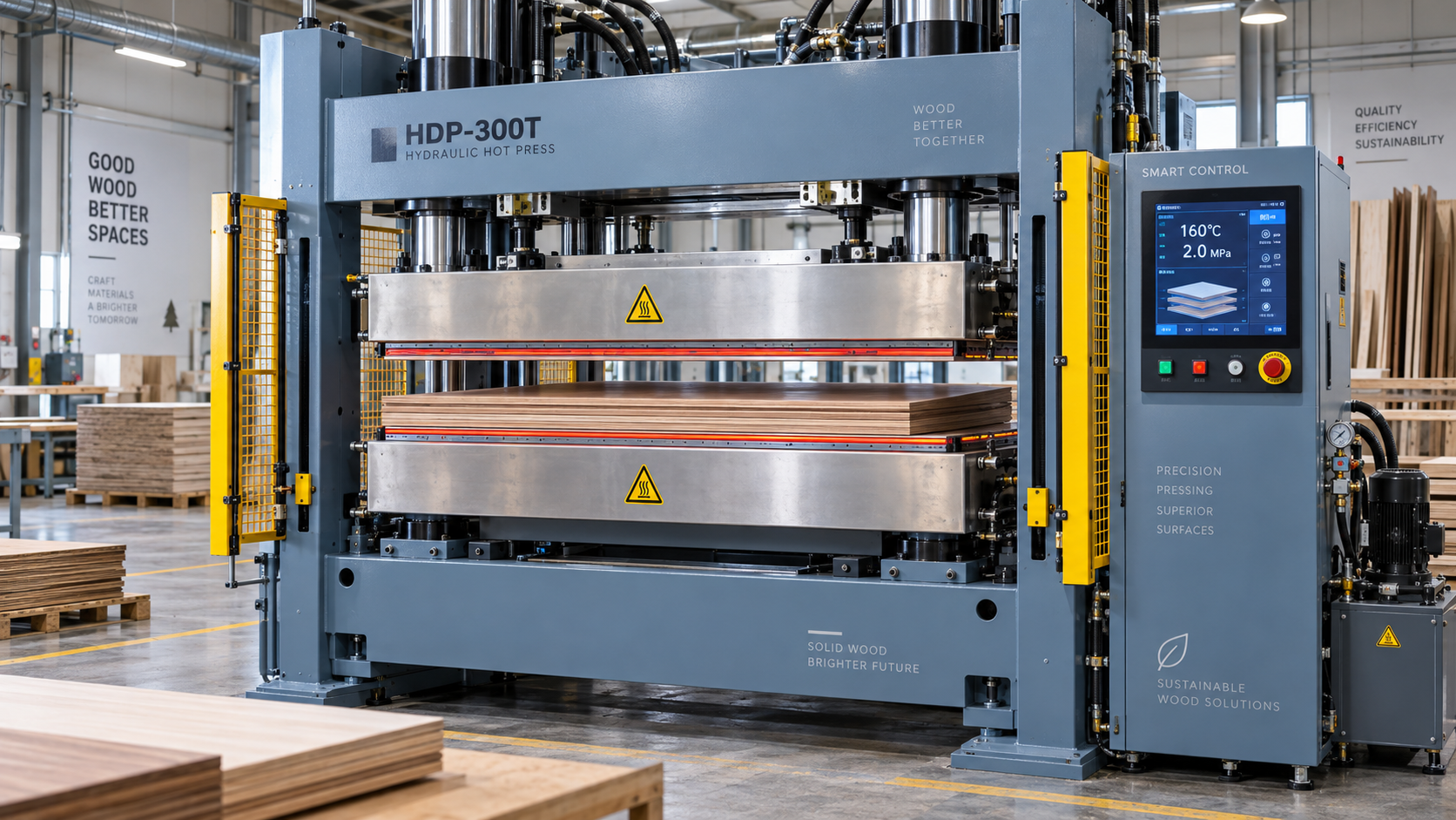 Touchscreen Controls for Hot Wood Presses: What Operators Should Monitor Each Cycle