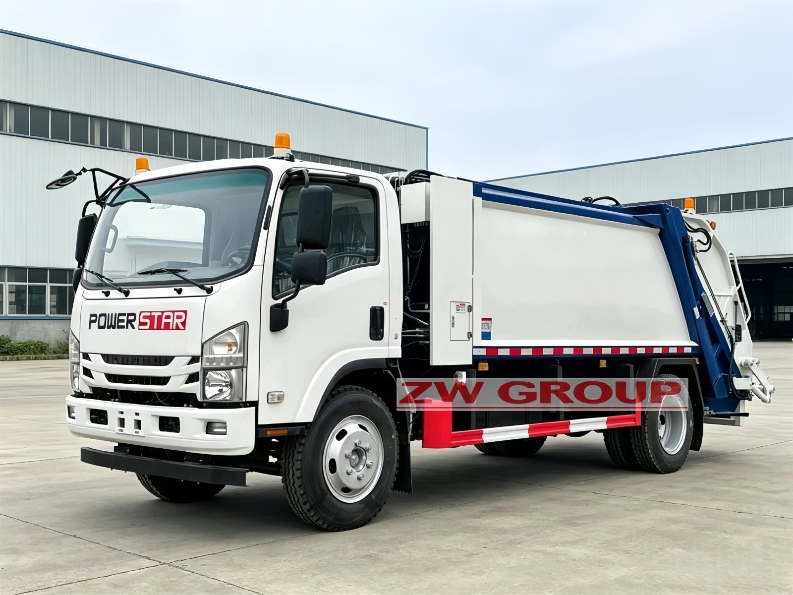 شاحنة ضاغطة للنفايات ISUZU 12CBM