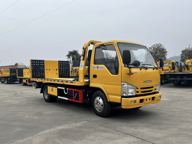شاحنة سحب مسطحة مستعملة ISUZU 4x2