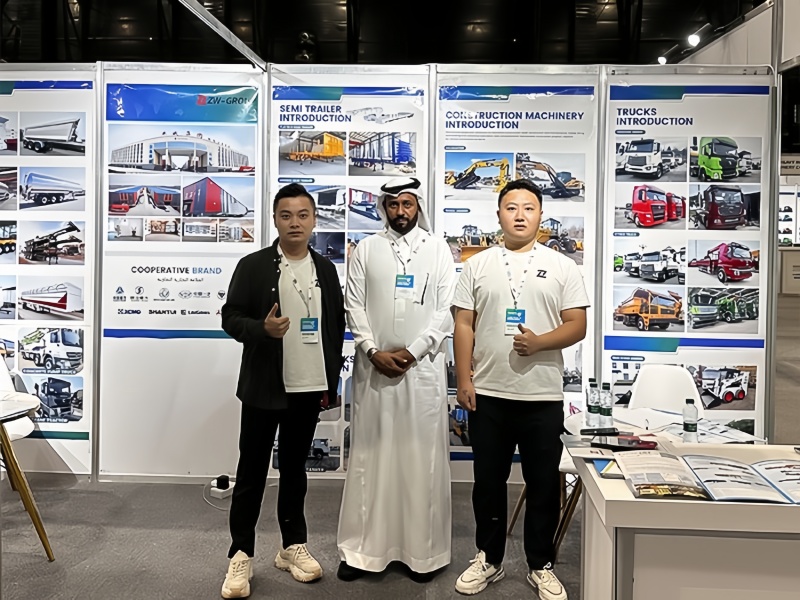 ZW Group asegura un importante pedido de 20 camiones especializados en la SMART EXPO 2025 de Arabia Saudita