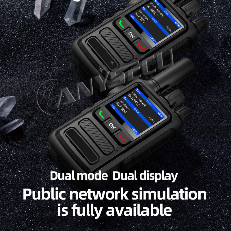 POC+Analog Radio 280 RTOS Low Cost Dual Mode Bidirectional Radio Network UHFVHF