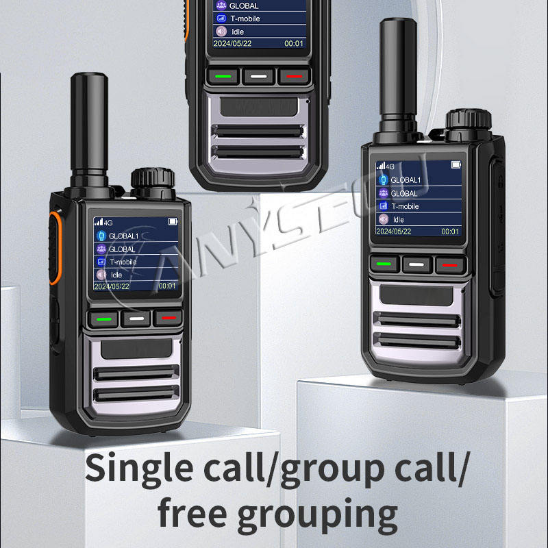 4G Network Walkie-Talkie 220 Global Talk with Type C RTOS System, Dual SIM, Wifi Two-Way Walkie-Talkie