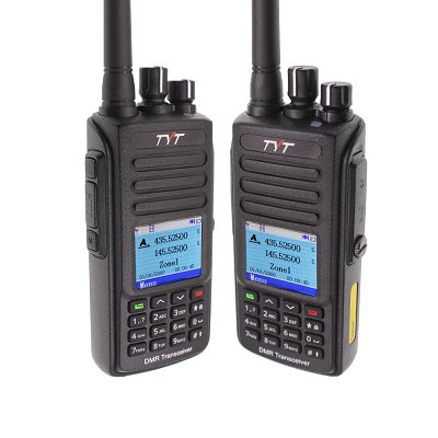 TYT Low Cost DMR Digital Radio MD-UV390 IP67 Waterproof Walkie Talkie Dual Frequency DMR Transceiver with GPS Function