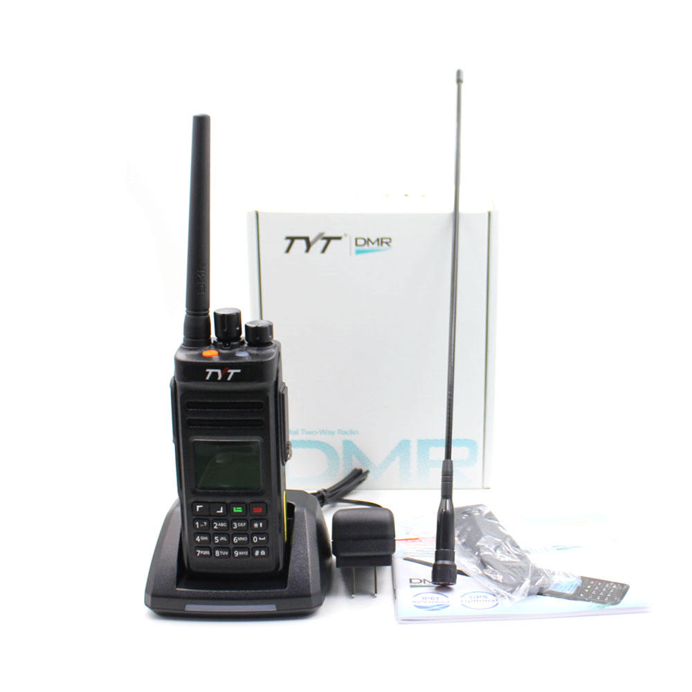Tyt Dmr digital radio Md-398 10w UHF 400-480MHz with GPS Ip67 function analog 15 hour digital 25 hour walkie talkie