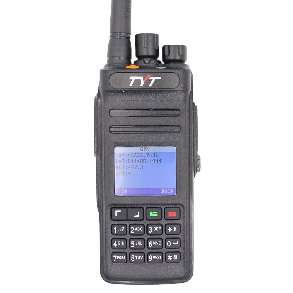 Ip67 waterproof Md-398 digital 1000 Ch convenient 10w Uhf400-470MHz transceiver Dmr output power (vhf) (uhf) walkie talkie