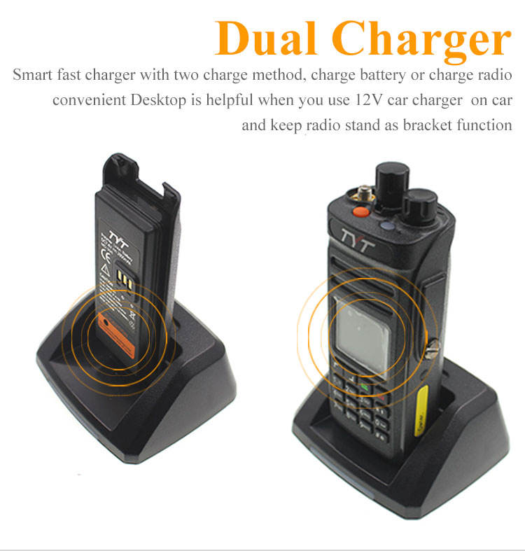 Ip67 waterproof Md-398 digital 1000 Ch convenient 10w Uhf400-470MHz transceiver Dmr output power (vhf) (uhf) walkie talkie
