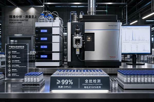 Behind 99%+ Purity: What Rigorous Quality Inspection Processes Do Compliant Peptide Factories Adopt?