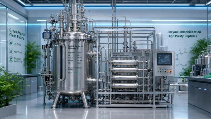 How Peptide Factories Achieve Green, High-Purity Mass Production Through Enzymatic Synthesis How Peptide Factories Achieve Green, High-Purity Mass Production Through Enzymatic Synthesis