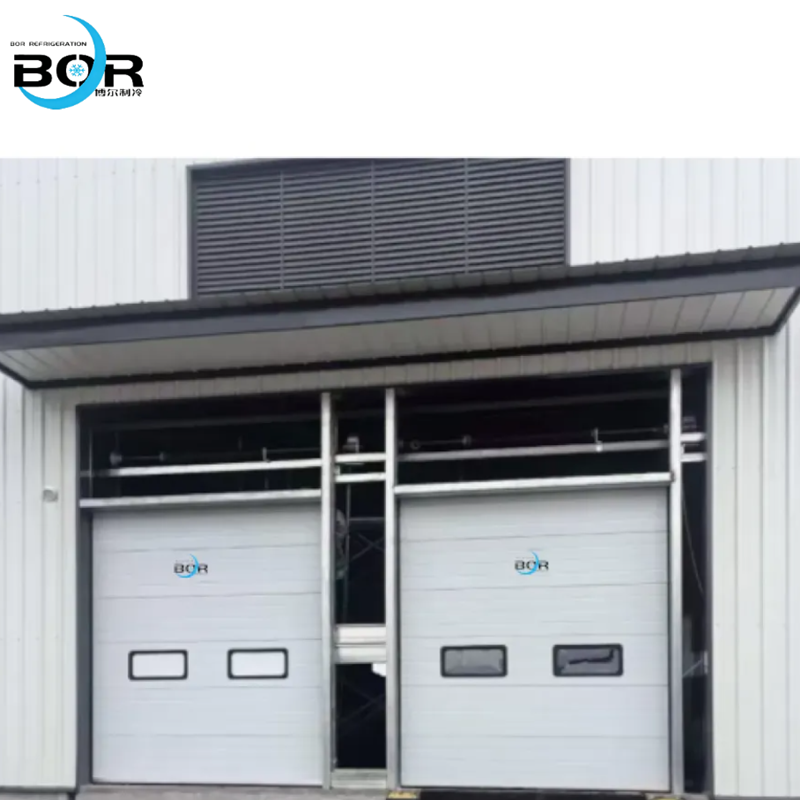 Porte sectionnelle relevable