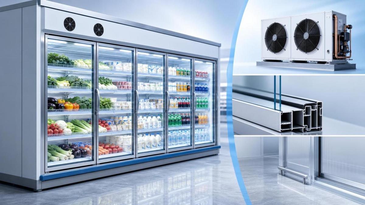 Ce qu’il faut vérifier avant d’acheter une chambre froide d’exposition pour la vente au détail de produits frais