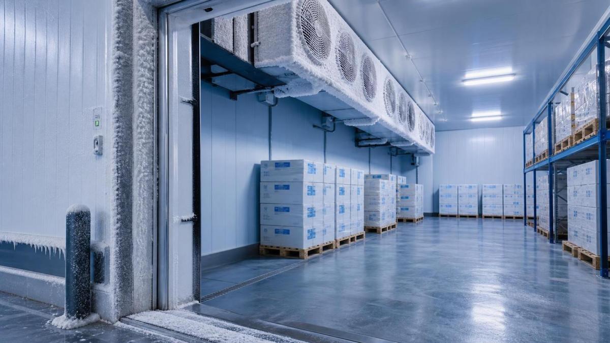 Accumulation de givre dans une chambre de congélation rapide : causes, risques et solutions