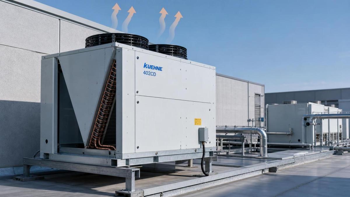 Comment évaluer le niveau sonore et le rejet d'air d'un condenseur de type H 402CD ?