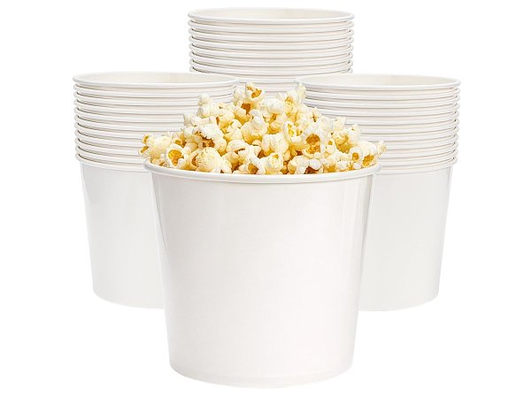 Round Popcorn Buckets