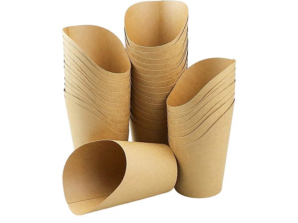 Kraft Paper Snack Scoops