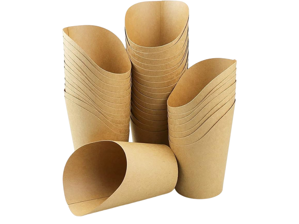 Kraft Paper Snack Scoops