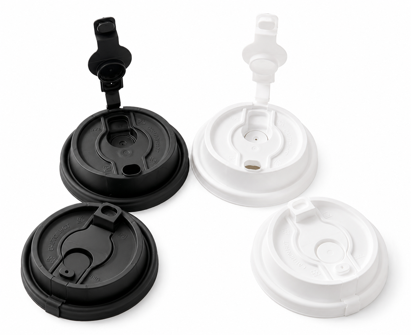 PP Tethered Coffee Cup Lids PP Tethered Coffee Cup Lids